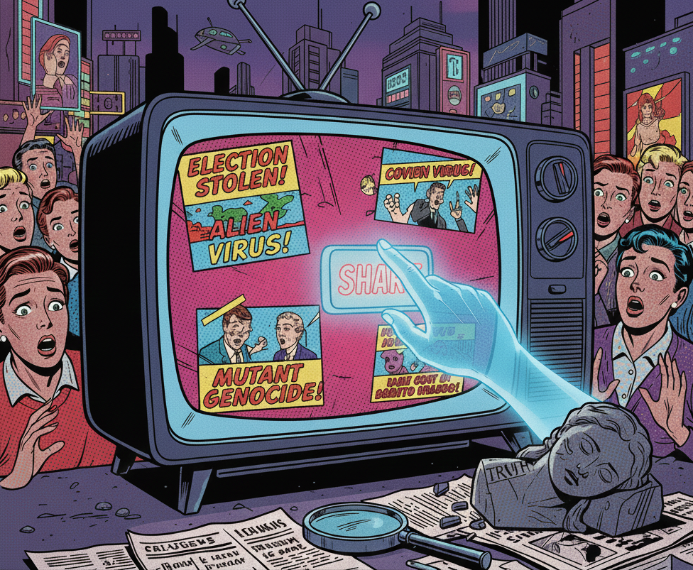 Fake news e social network: una discarica di disinformazione.