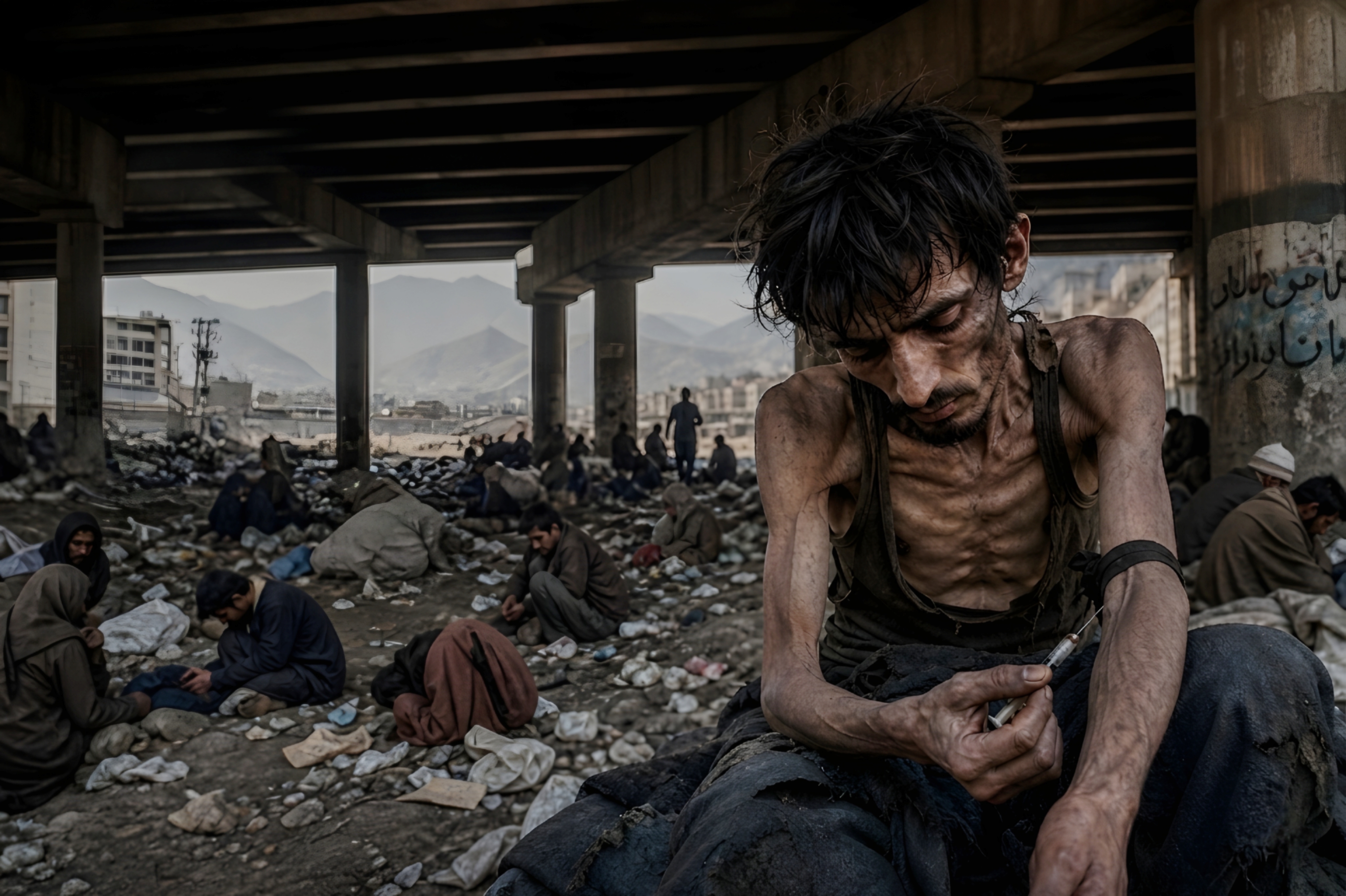 Gli zombie dell’eroina in Afghanistan: la crisi che il mondo ignora