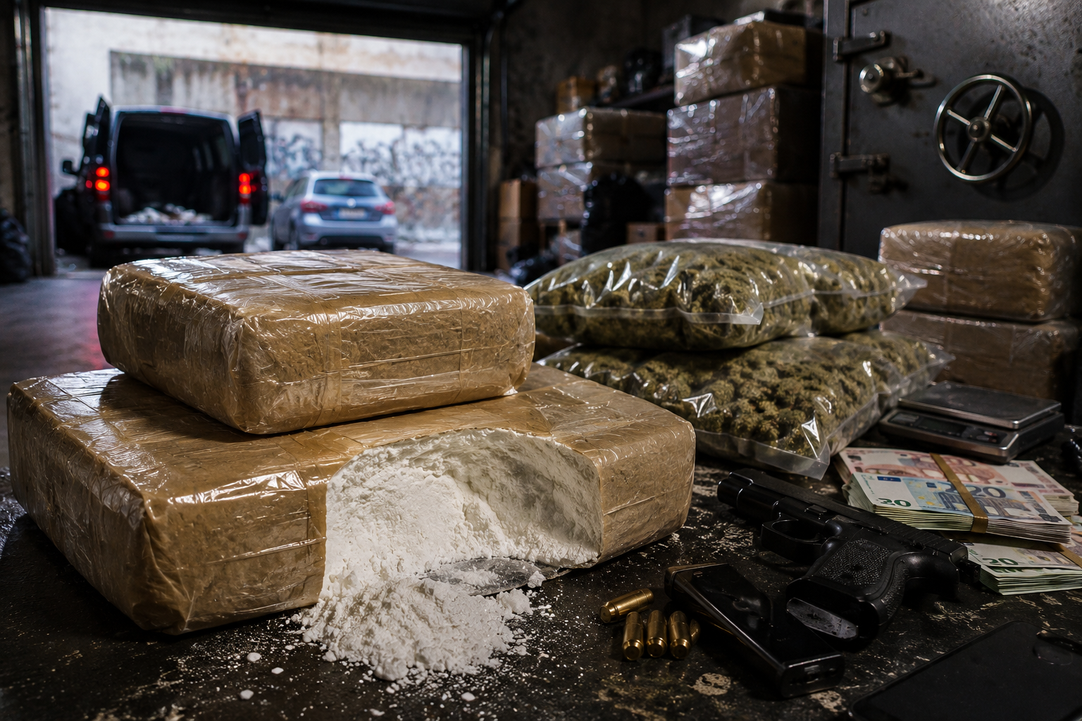 L’Europa dei cartelli messicani: quando il narcotraffico non ha più confini
